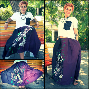 Maria Hen customer reviews 03 long Skirt Samurai Girl