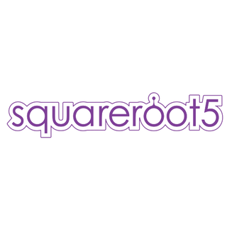 Squareroot5 wear Text Logo.