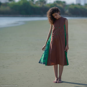 modern dress for  creative ladies.  New aesthetic dance dress "Cosmic Tetris"