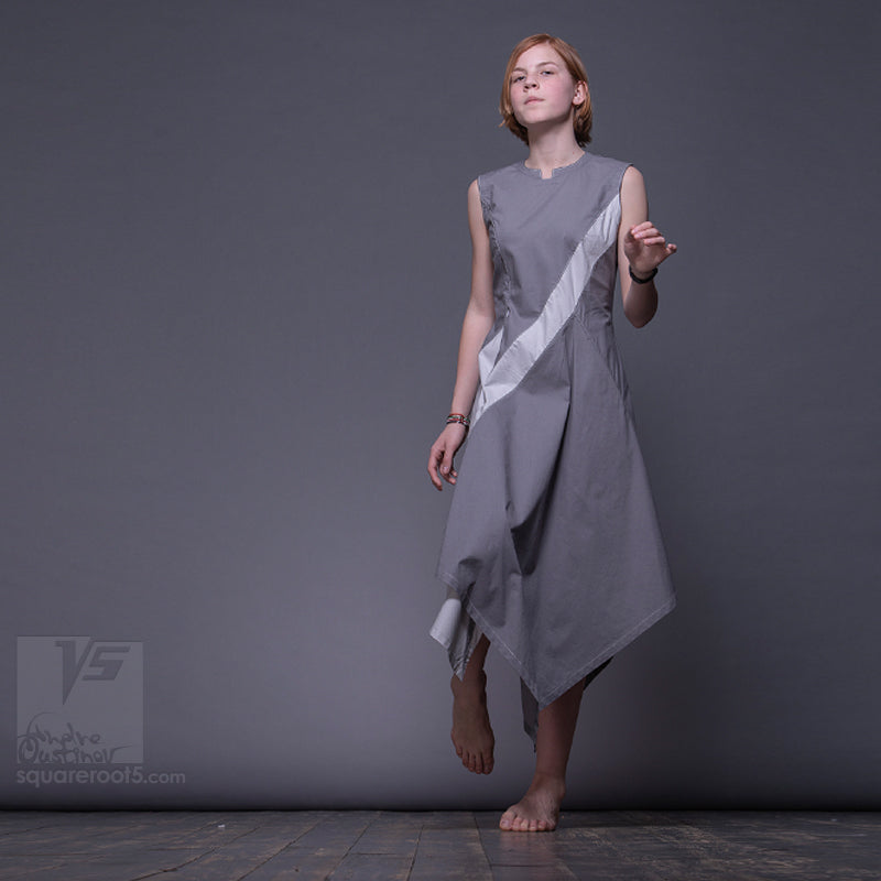 DRESS "DOLPHIN" MODEL "G" Gray by Squareroot5