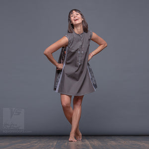 Short sleeve geometrical dresses. Future clothing by Squareroot5 wear.