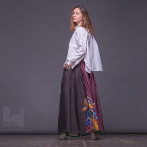 Unusual bright long ladies skirts Innovation fashion by Squareroot5 wear