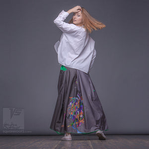 Unusual bright long ladies skirts Innovation fashion.